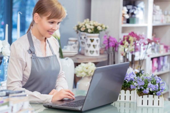 small business woman following gdpr guidelines