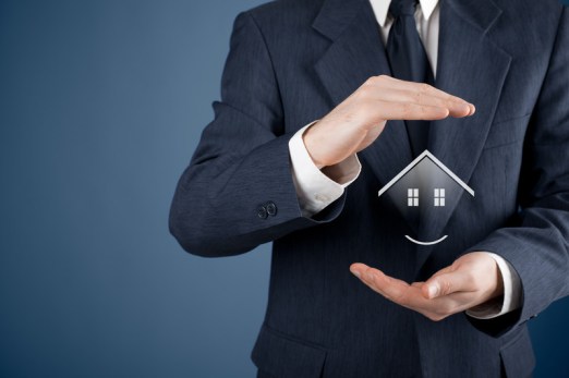 man attending property investment show